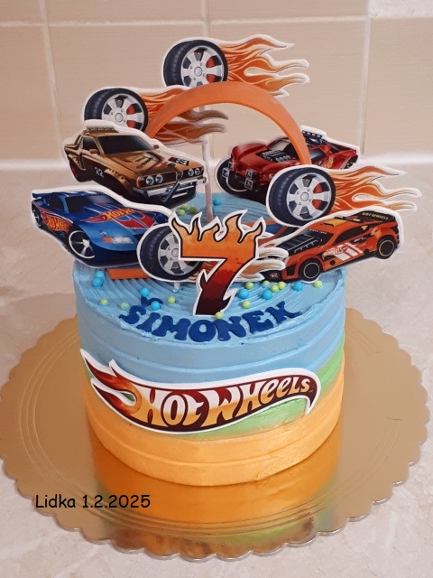 Narozeninový Hot Wheels